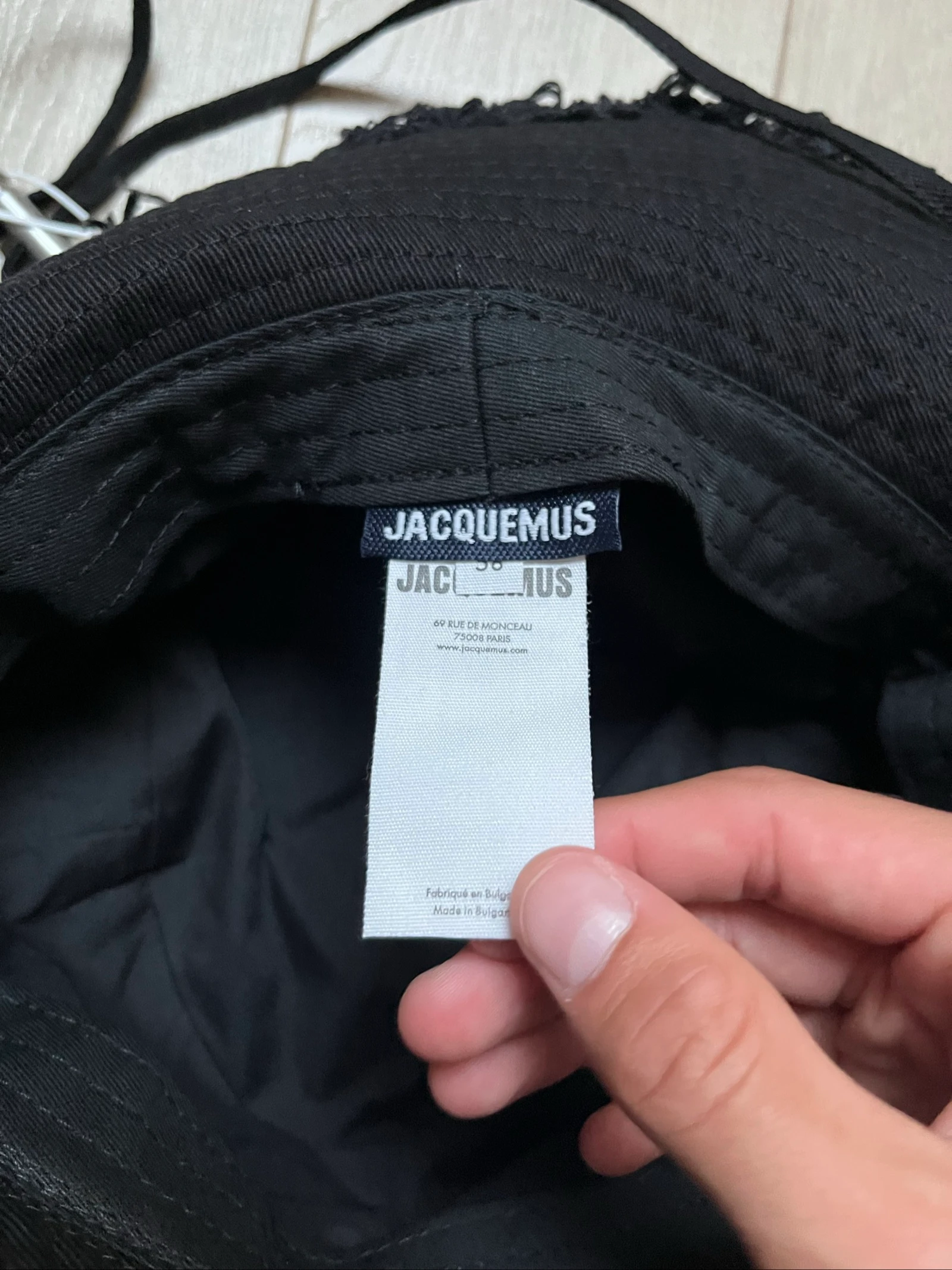 Bob jaquemus Zwart Zilveren logo met riem – photo 4